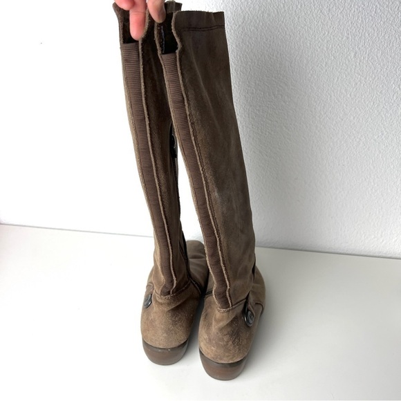 Fly London Women’s Western Tall Riding Boot 38 Brown Leather - Picture 2 of 14